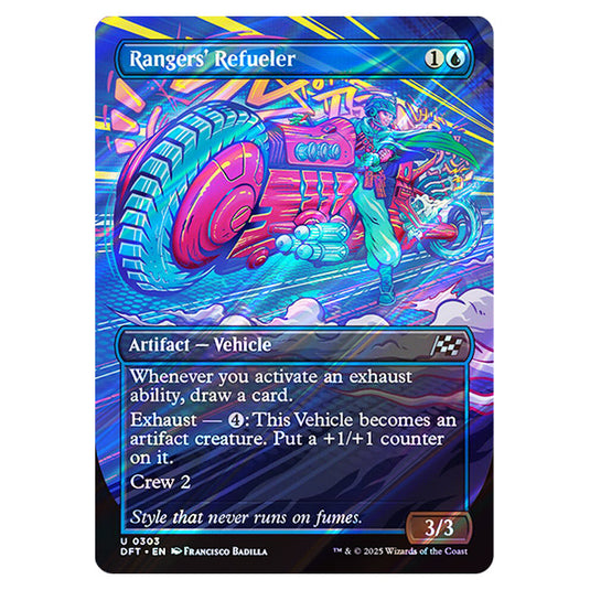 Rangers' Refueler 0303 card from the Magic The Gathering set Aetherdrift