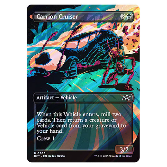 Carrion Cruiser 0305 card from the Magic The Gathering set Aetherdrift