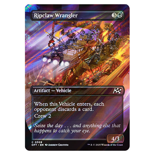 Ripclaw Wrangler 0309 card from the Magic The Gathering set Aetherdrift