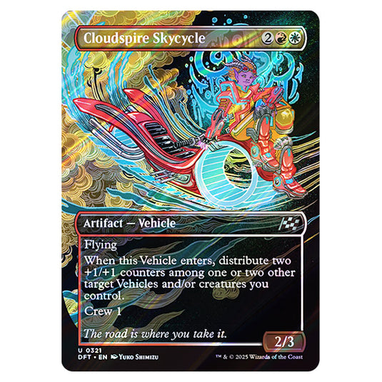 Cloudspire Skycycle 0321 card from the Magic The Gathering set Aetherdrift