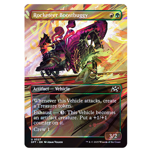 Rocketeer Boostbuggy 0327 card from the Magic The Gathering set Aetherdrift