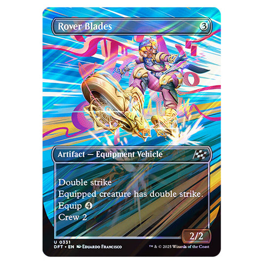 Rover Blades 0331 card from the Magic The Gathering set Aetherdrift