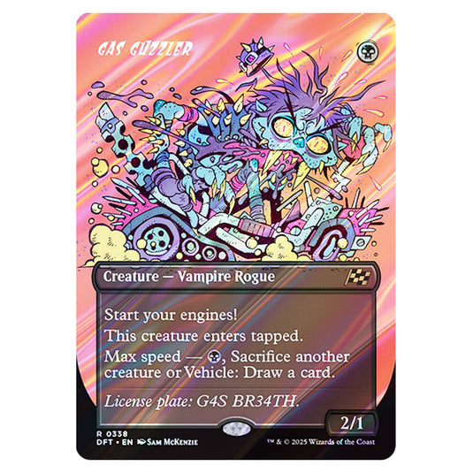 Gas Guzzler 0338 card from the Magic The Gathering set Aetherdrift