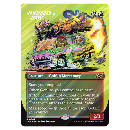 Howlsquad Heavy 0342 card from the Magic The Gathering set Aetherdrift