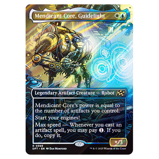 Mendicant Core, Guidelight 0365 card from the Magic The Gathering set Aetherdrift