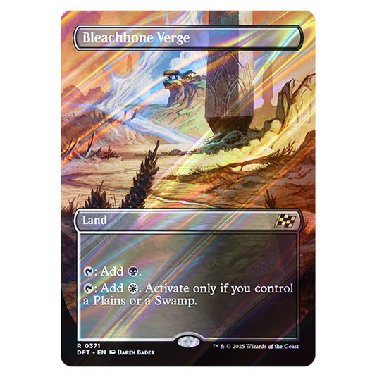 Bleachbone Verge 0371 card from the Magic The Gathering set Aetherdrift