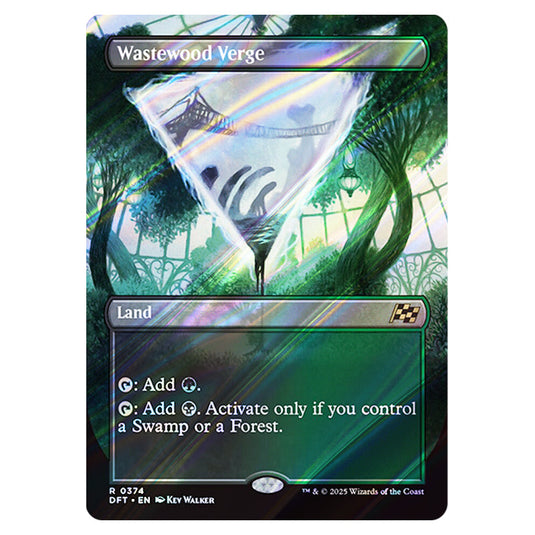 Wastewood Verge 0374 card from the Magic The Gathering set Aetherdrift