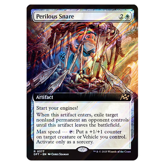 Perilous Snare 0377 card from the Magic The Gathering set Aetherdrift