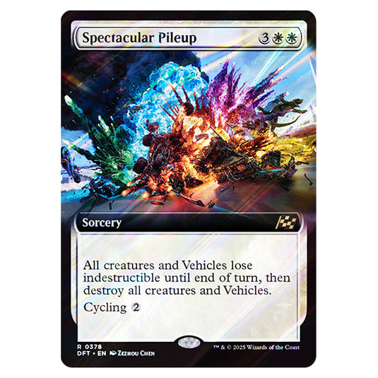 Spectacular Pileup 0378 card from the Magic The Gathering set Aetherdrift