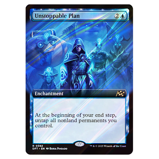 Unstoppable Plan 0382 card from the Magic The Gathering set Aetherdrift
