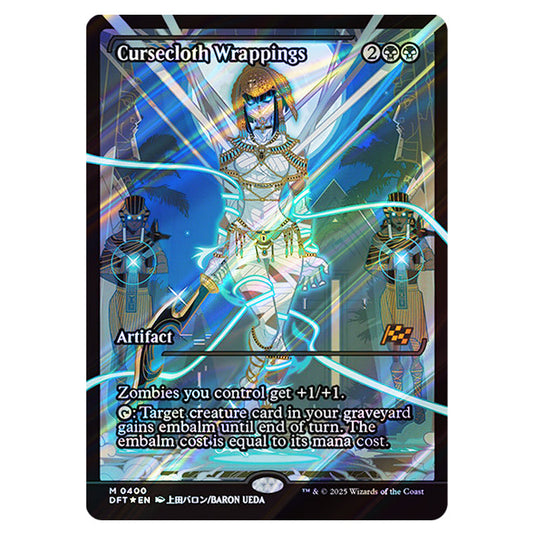 Cursecloth Wrappings 0400 card from the Magic The Gathering set Aetherdrift