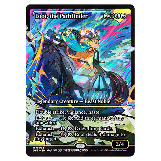 Loot, the Pathfinder 0404 card from the Magic The Gathering set Aetherdrift
