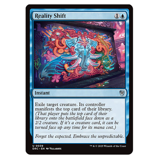 Reality Shift 0039 card from the Magic The Gathering set Aetherdrift Commander