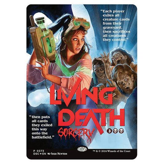 Living Death 373 card from the Magic The Gathering set Duskmourn: House of Horror Commander