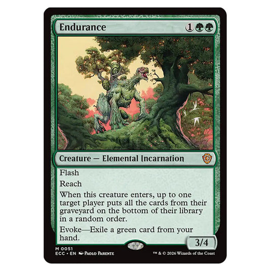 Endurance 0051 card from the Magic The Gathering set Lorwyn Eclipsed Commander