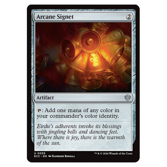 Arcane Signet 0055 card from the Magic The Gathering set Lorwyn Eclipsed Commander
