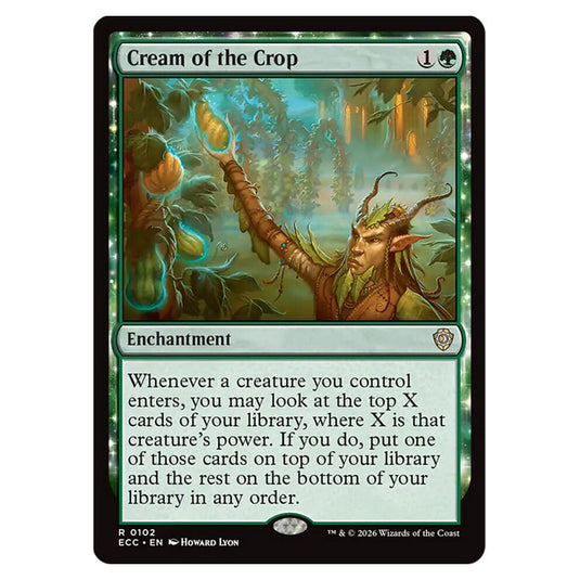 Cream of the Crop 0102 card from the Magic The Gathering set Lorwyn Eclipsed Commander