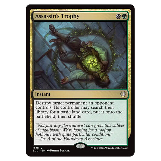 Assassin's Trophy 0119 card from the Magic The Gathering set Lorwyn Eclipsed Commander
