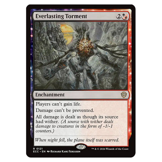 Everlasting Torment 0121 card from the Magic The Gathering set Lorwyn Eclipsed Commander