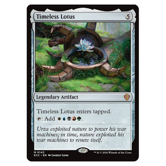 Timeless Lotus 0143 card from the Magic The Gathering set Lorwyn Eclipsed Commander