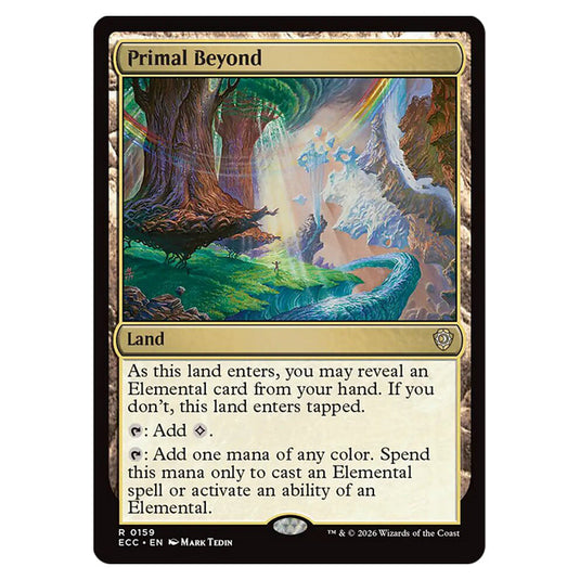 Primal Beyond 0159 card from the Magic The Gathering set Lorwyn Eclipsed Commander