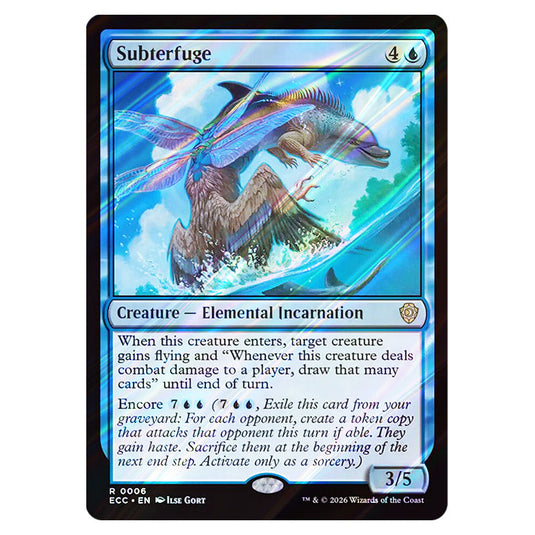 Subterfuge 0006 card from the Magic The Gathering set Lorwyn Eclipsed Commander