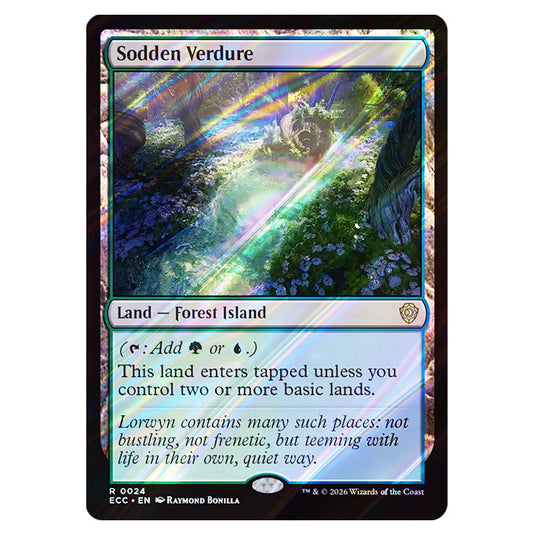 Sodden Verdure 0024 card from the Magic The Gathering set Lorwyn Eclipsed Commander
