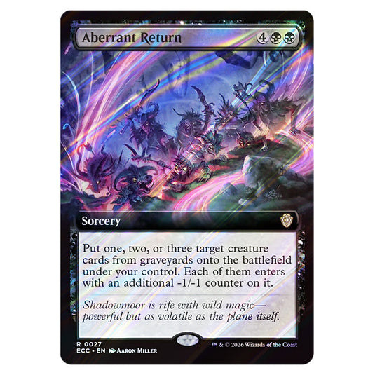 Aberrant Return 0027 card from the Magic The Gathering set Lorwyn Eclipsed Commander