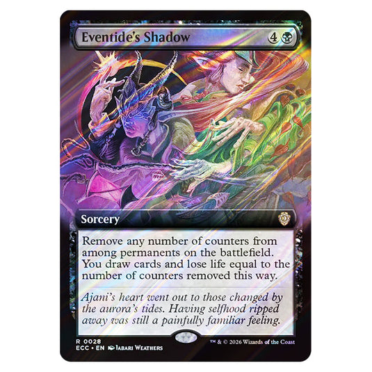 Eventide's Shadow 0028 card from the Magic The Gathering set Lorwyn Eclipsed Commander