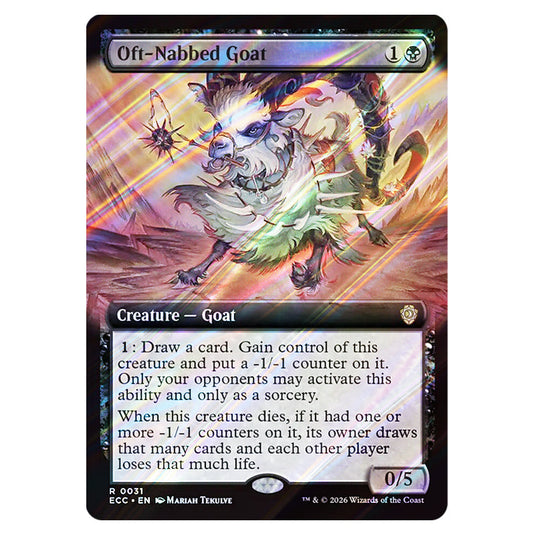 Oft-Nabbed Goat 0031 card from the Magic The Gathering set Lorwyn Eclipsed Commander