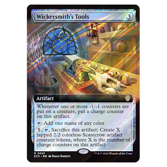 Wickersmith's Tools 0041 card from the Magic The Gathering set Lorwyn Eclipsed Commander