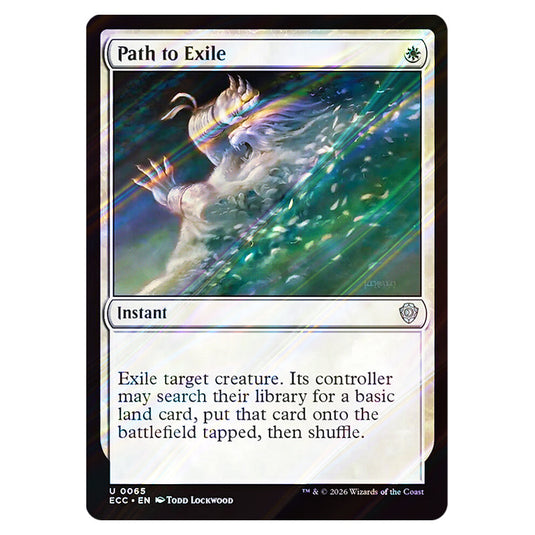 Path to Exile 0065 card from the Magic The Gathering set Lorwyn Eclipsed Commander