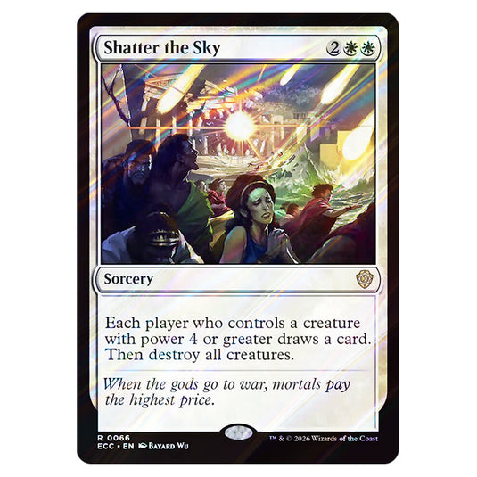 Shatter the Sky 0066 card from the Magic The Gathering set Lorwyn Eclipsed Commander