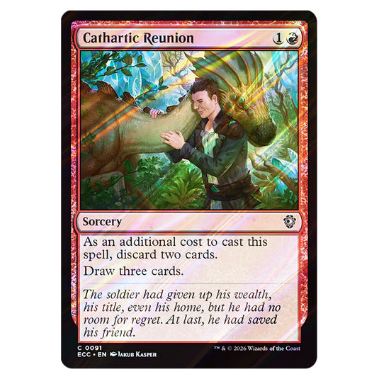 Cathartic Reunion 0091 card from the Magic The Gathering set Lorwyn Eclipsed Commander