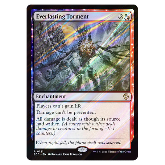 Everlasting Torment 0121 card from the Magic The Gathering set Lorwyn Eclipsed Commander