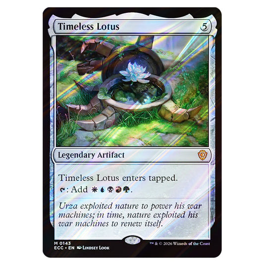 Timeless Lotus 0143 card from the Magic The Gathering set Lorwyn Eclipsed Commander