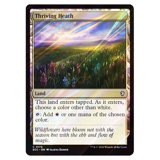 Thriving Heath 0172 card from the Magic The Gathering set Lorwyn Eclipsed Commander