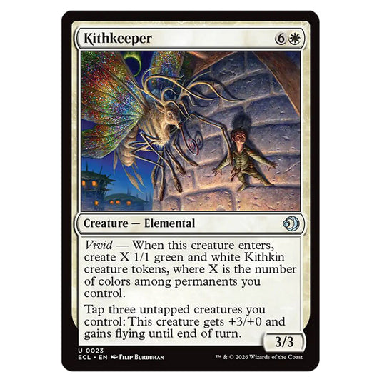 Kithkeeper 0023 card from the Magic The Gathering set Lorwyn Eclipsed