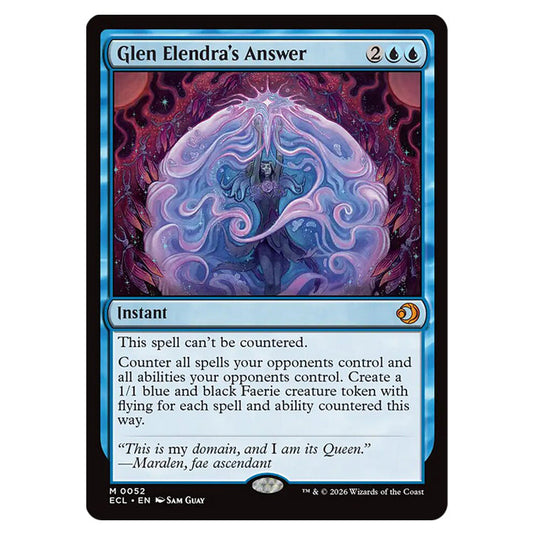 Glen Elendra's Answer 0052 card from the Magic The Gathering set Lorwyn Eclipsed