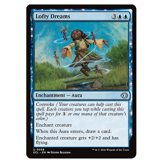 Lofty Dreams 0058 card from the Magic The Gathering set Lorwyn Eclipsed