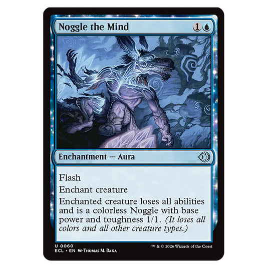 Noggle the Mind 0060 card from the Magic The Gathering set Lorwyn Eclipsed