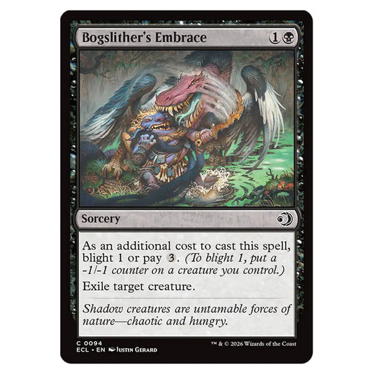 Bogslither's Embrace 0094 card from the Magic The Gathering set Lorwyn Eclipsed