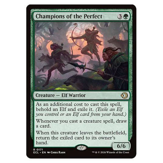 Champions of the Perfect 0171 card from the Magic The Gathering set Lorwyn Eclipsed