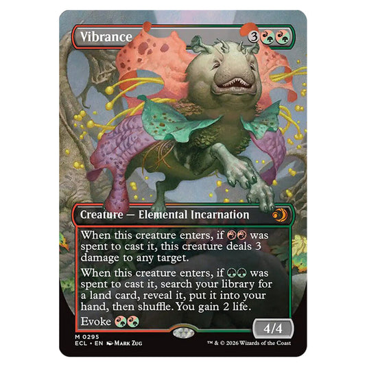 Vibrance 0295 card from the Magic The Gathering set Lorwyn Eclipsed