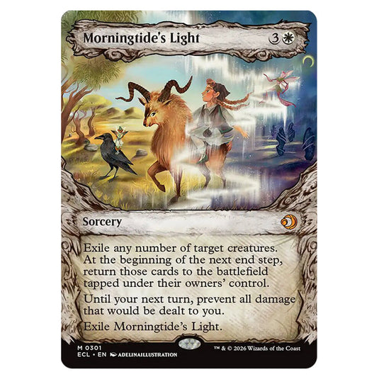 Morningtide's Light 0301 card from the Magic The Gathering set Lorwyn Eclipsed