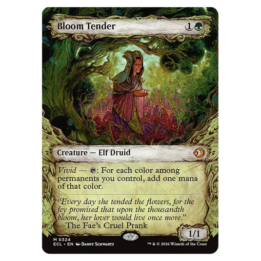 Bloom Tender 0324 card from the Magic The Gathering set Lorwyn Eclipsed