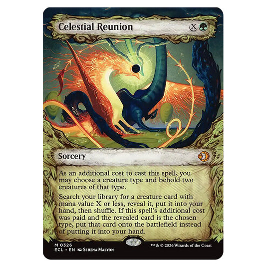 Celestial Reunion 0326 card from the Magic The Gathering set Lorwyn Eclipsed