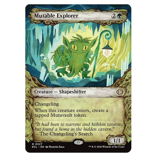 Mutable Explorer 0327 card from the Magic The Gathering set Lorwyn Eclipsed