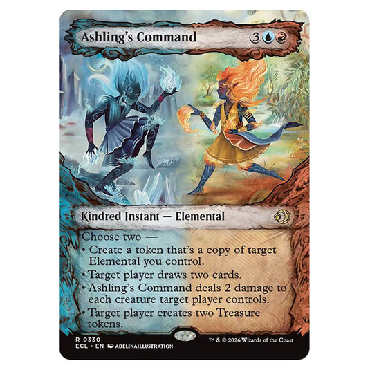 Ashling's Command 0330 card from the Magic The Gathering set Lorwyn Eclipsed