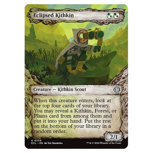 Eclipsed Kithkin 0338 card from the Magic The Gathering set Lorwyn Eclipsed